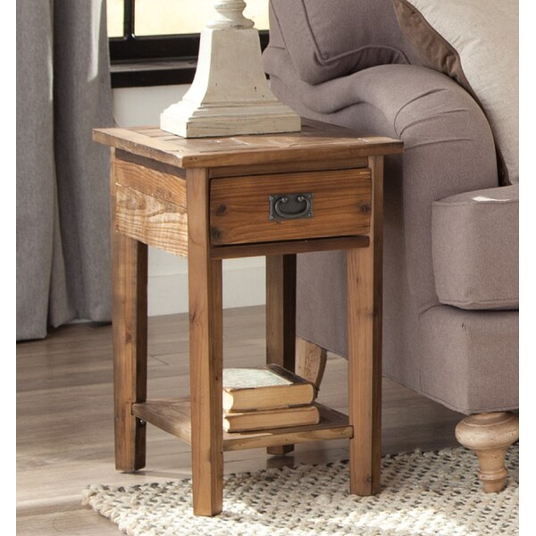 Revive - Reclaimed Chairside Table, Natural